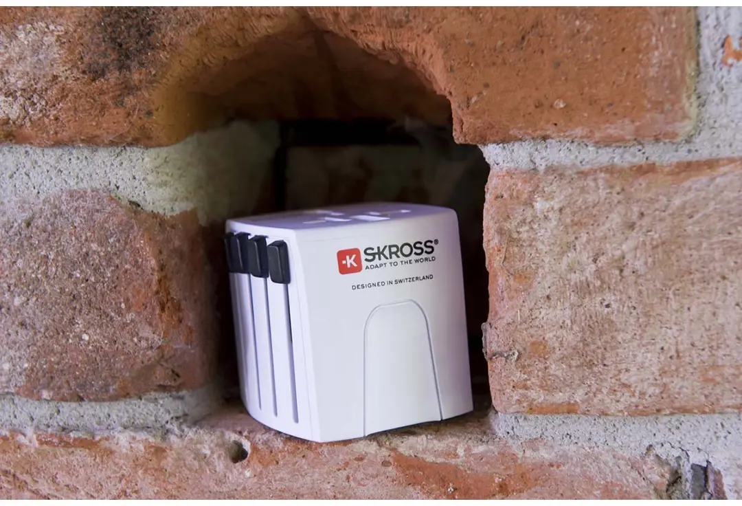 Skross MUV Micro Reisstekker 1.102500-E - Wit - afbeelding 4 van 6