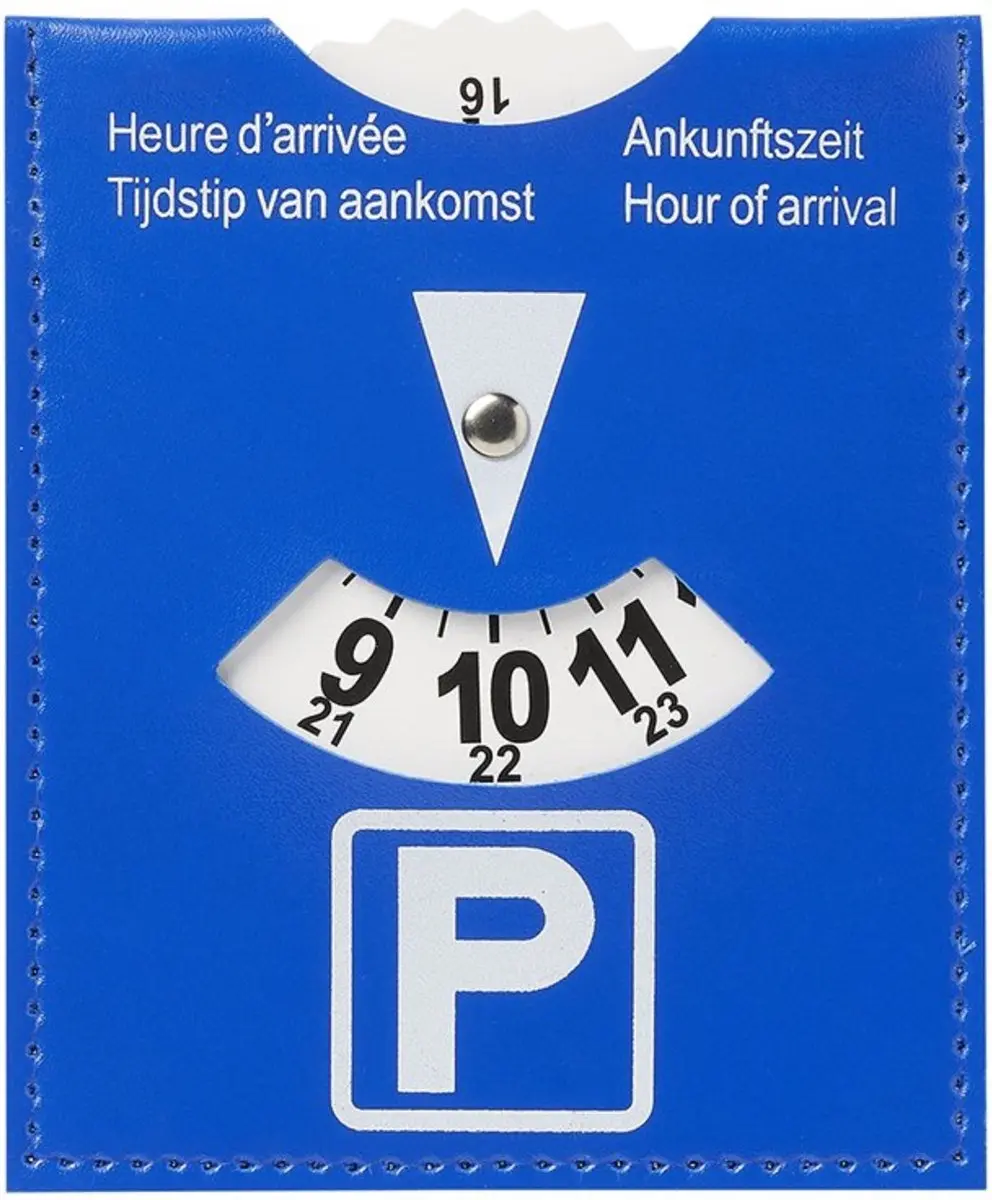 Parkeerschijf in polybag