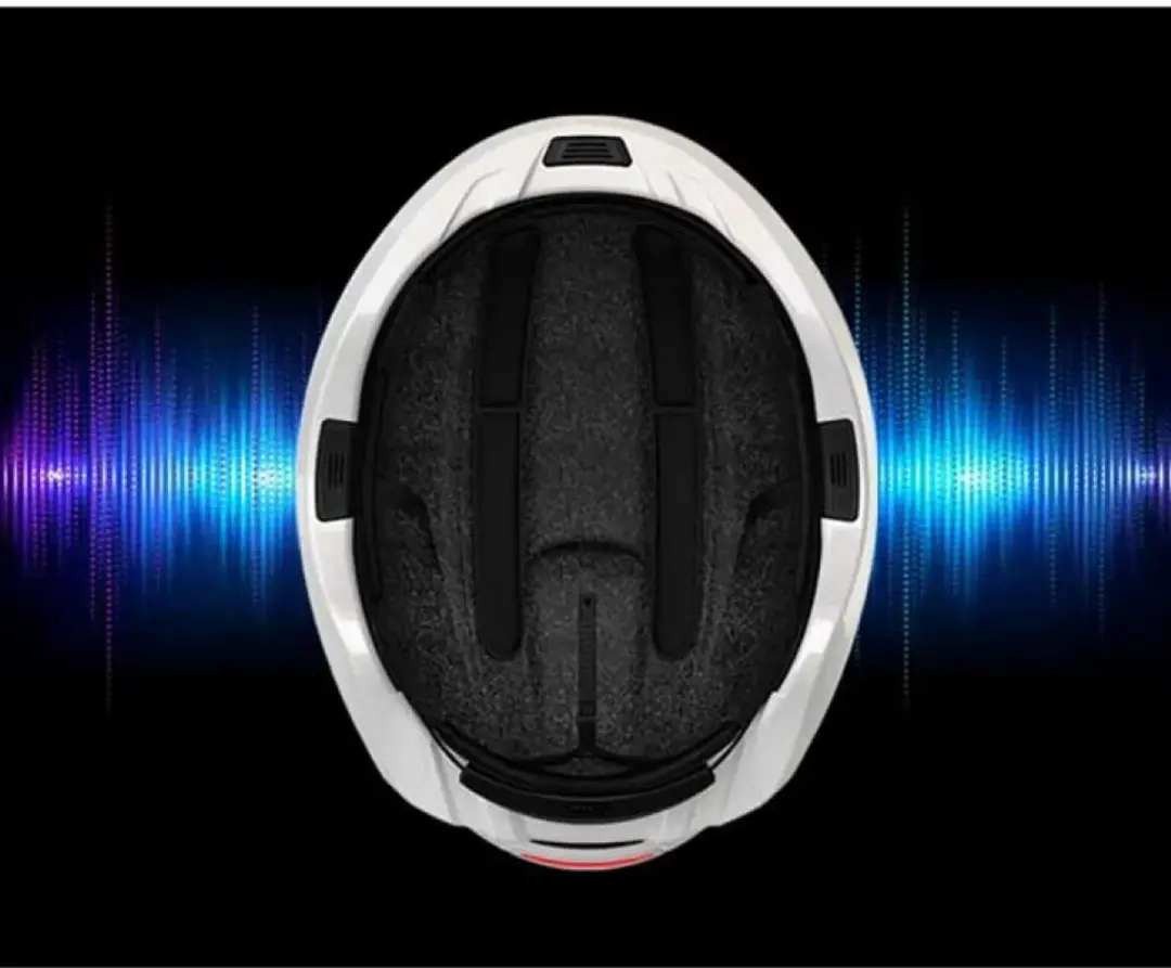Sena S1 Smart Cycling Helm S1-MW00M - Mat Wit - M - afbeelding 3 van 6