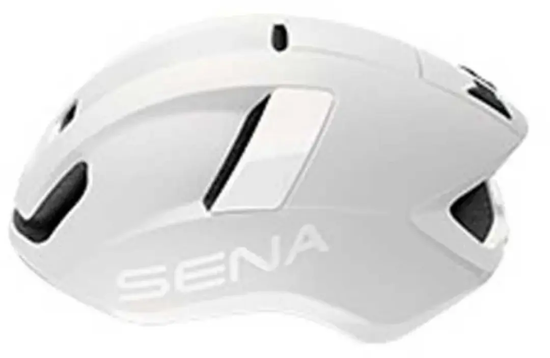 Sena S1 Smart Cycling Helm S1-MW00M - Mat Wit - M - afbeelding 6 van 6
