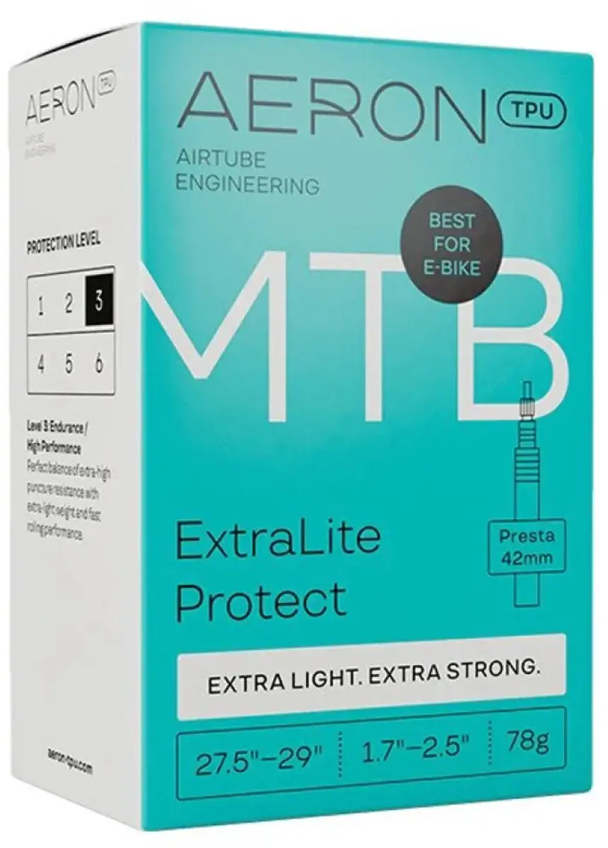 Aeron ExtraLite Protect Binnenband 27.5-29" - Presta 42mm - afbeelding 2 van 4