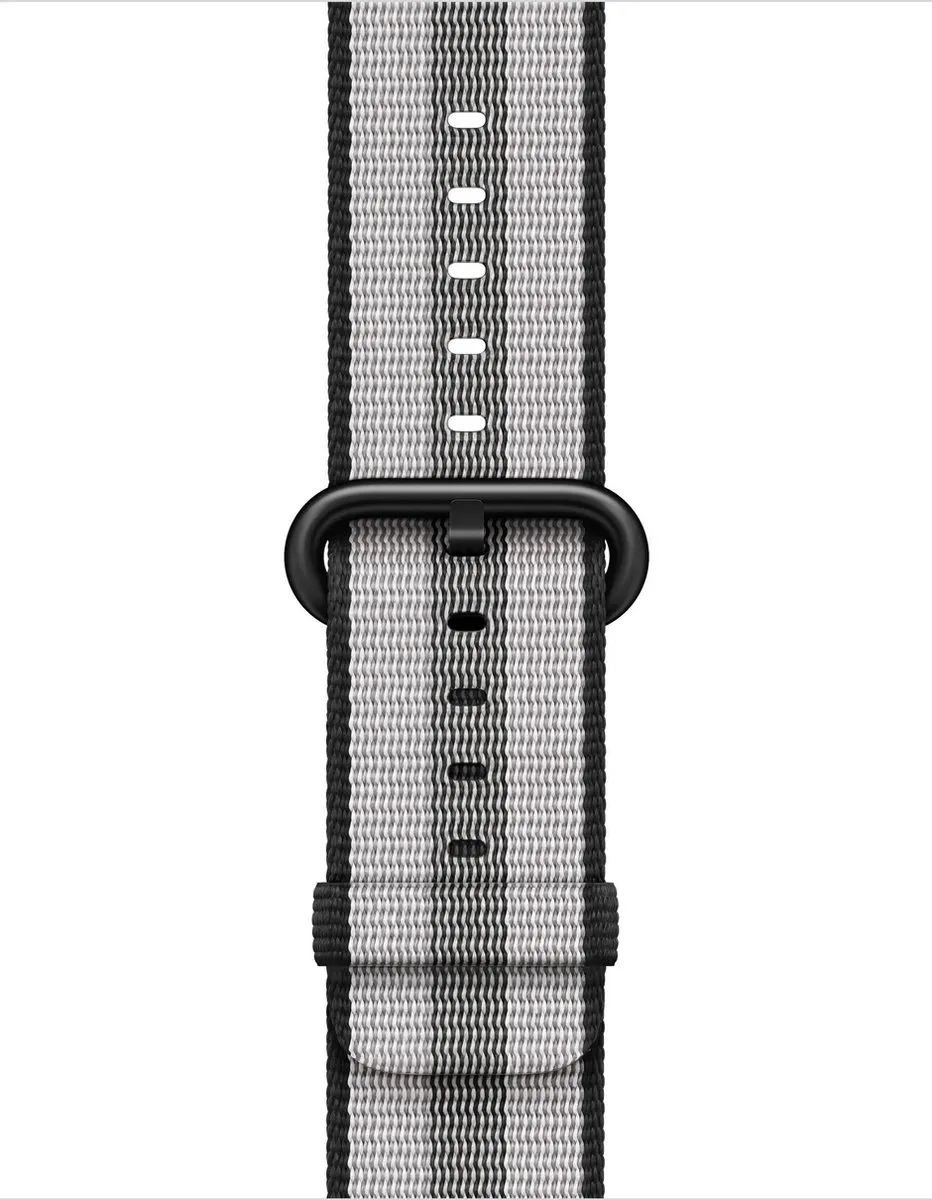 Apple Woven Nylon Band - Apple Watch 38/40/41mm - Zwart