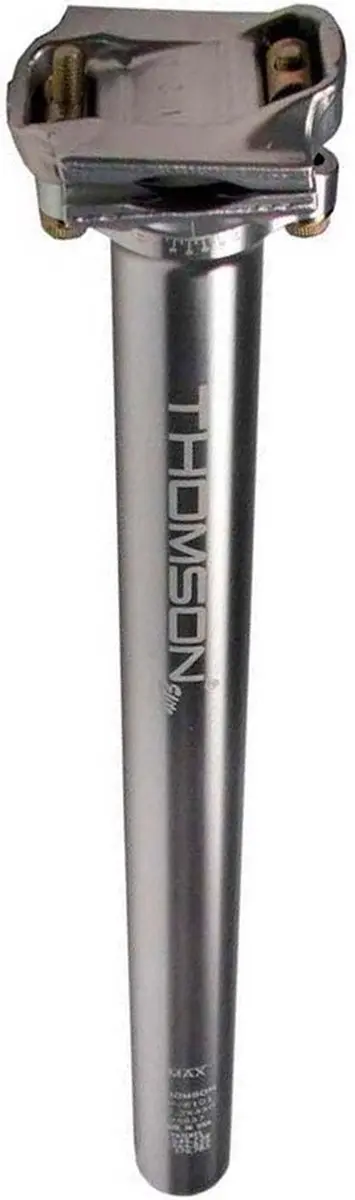 Thomson Elite Zadelpen Zilver 330 mm / 27.2 mm