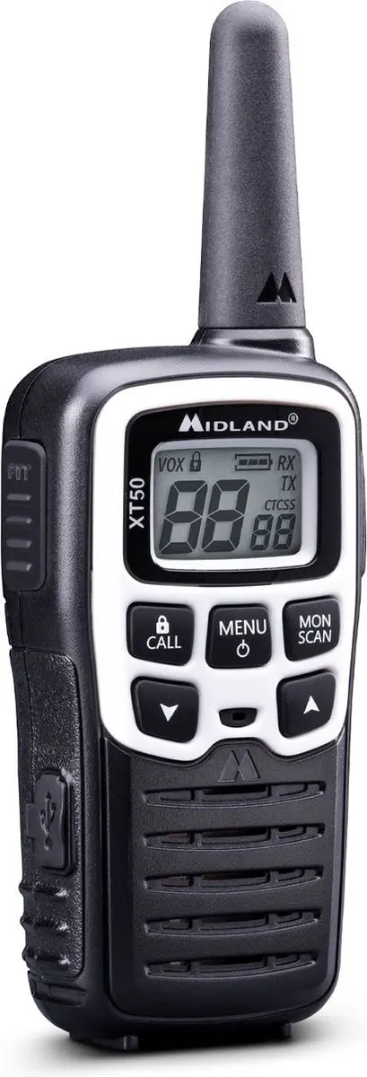 Midland XT50 Adventure Walkietalkie Set - 8 km - afbeelding 3 van 6