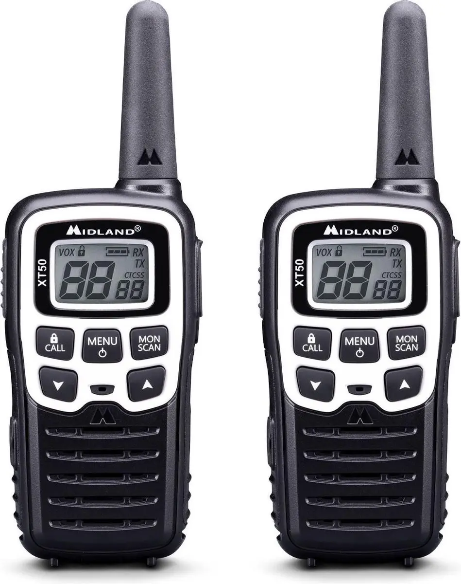 Midland XT50 Adventure Walkietalkie Set - 8 km - afbeelding 2 van 6