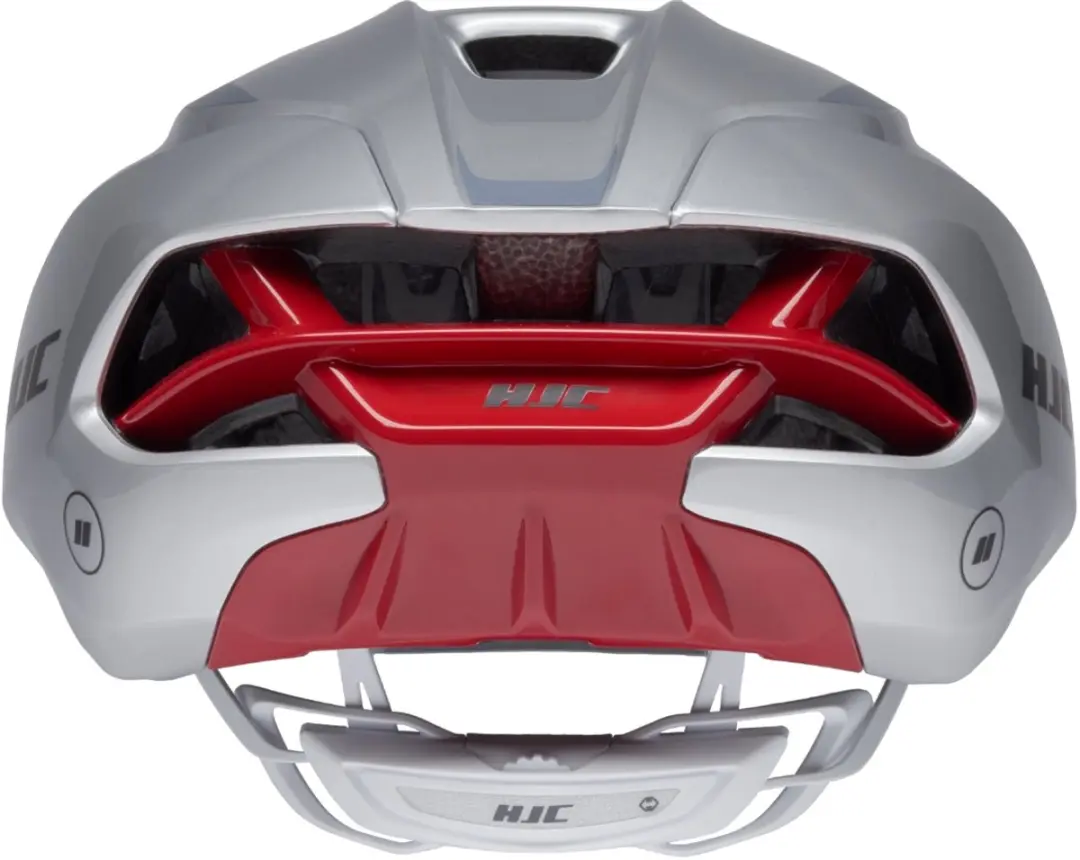 HJC Furion 3 Fietshelm - Zilver/Rood - Maat L - afbeelding 3 van 6