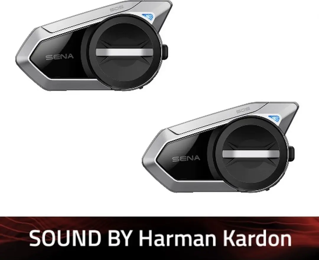 Sena 50S Harman Kardon Bluetooth Intercom - Dual Pack - afbeelding 4 van 6