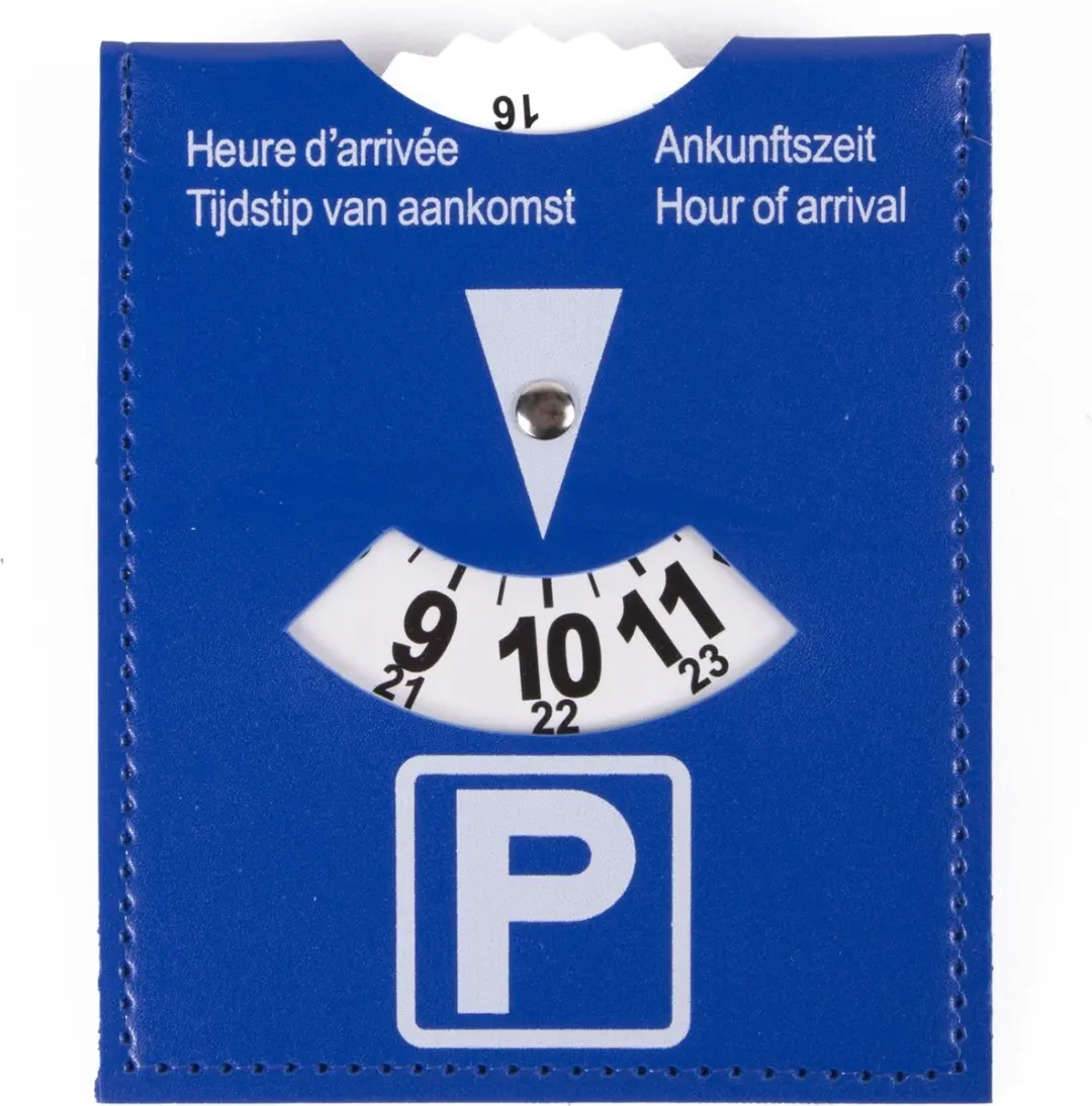 Benson Blauwe parkeerschijf
