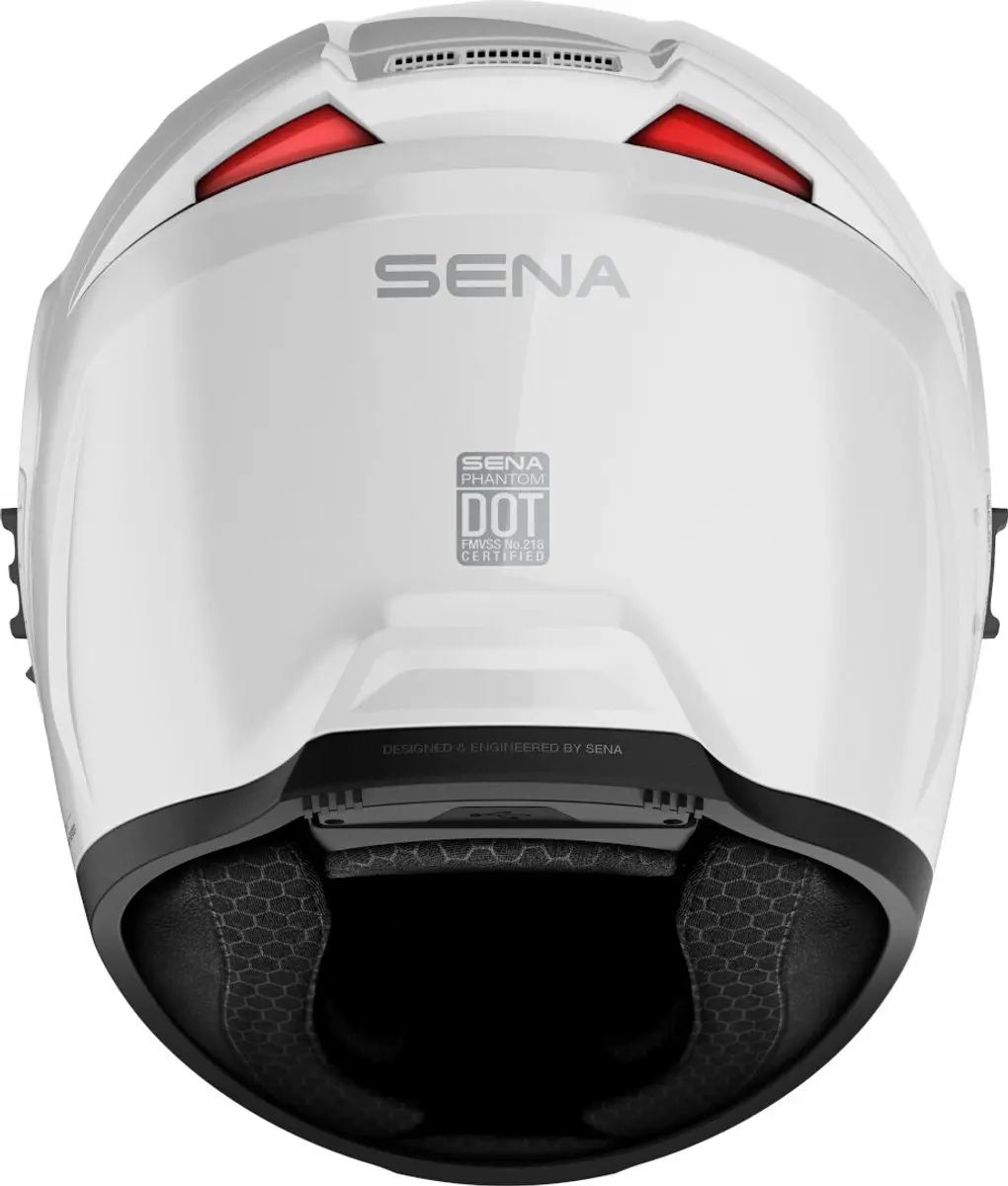 Sena Phantom PHANTOM-GW00L4 Smart Integraalhelm - Wit - L - afbeelding 4 van 6