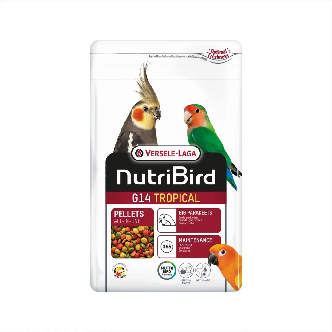 Versele-Laga Nutribird G14 Tropical Vogelvoer 3kg - afbeelding 2 van 2