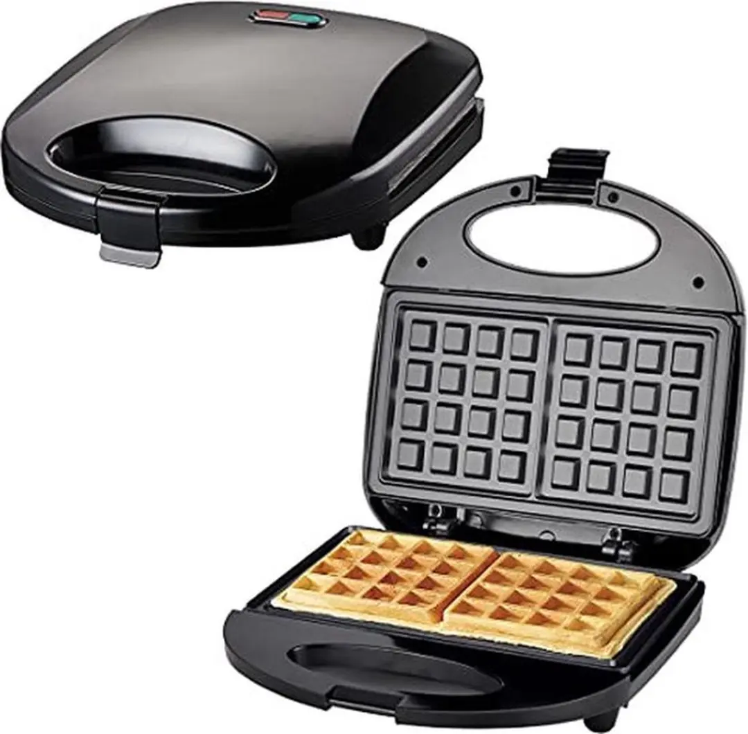 Esperanza Blueberry Serie EKT008 Wafelijzer - Zwart - afbeelding 6 van 6