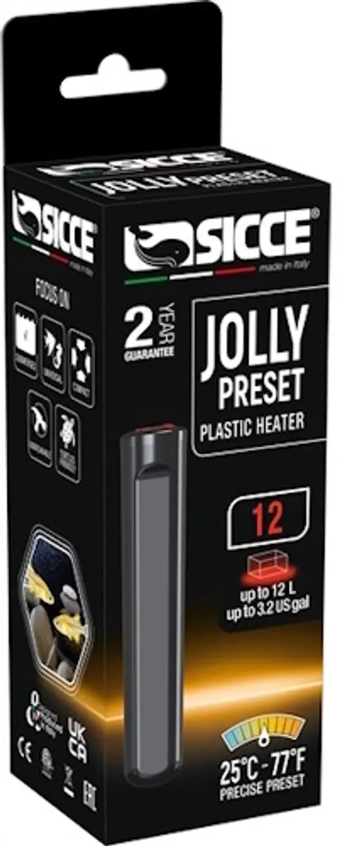 Sicce Jolly Preset TJOP12E Aquariumverwarming
