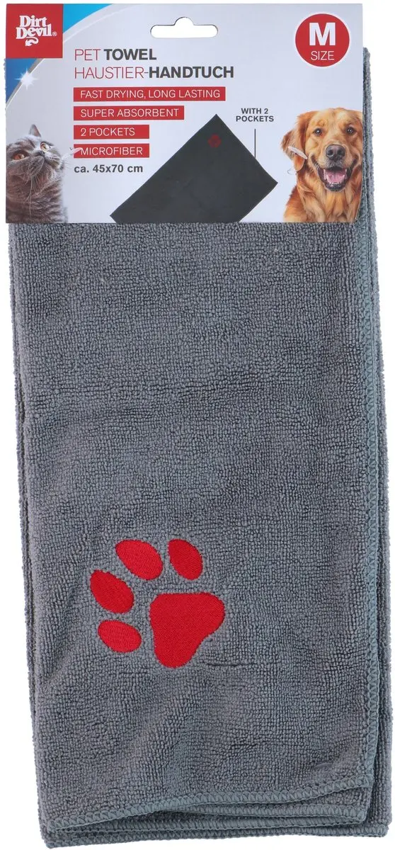 Dirt Devil Pet Towel Medium Hondenhanddoek