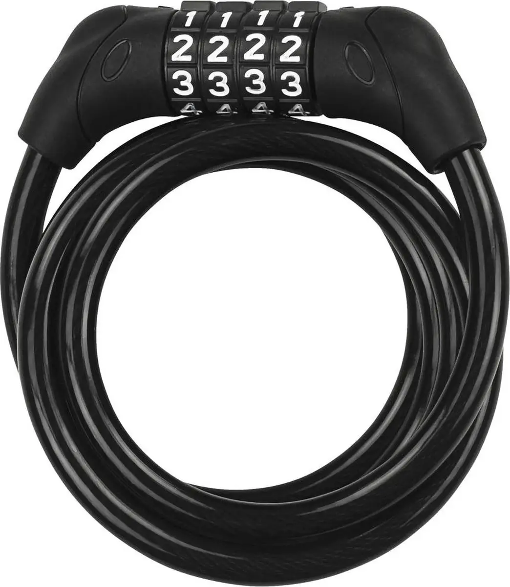 BURG-WÄCHTER 1230 C 120 Spiraalkabelslot Cijferslot - Zwart - afbeelding 2 van 2