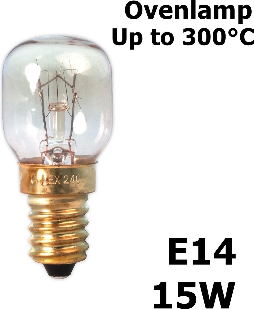 Calex Ovenlamp E14 15W - 70 Lm - afbeelding 2 van 3