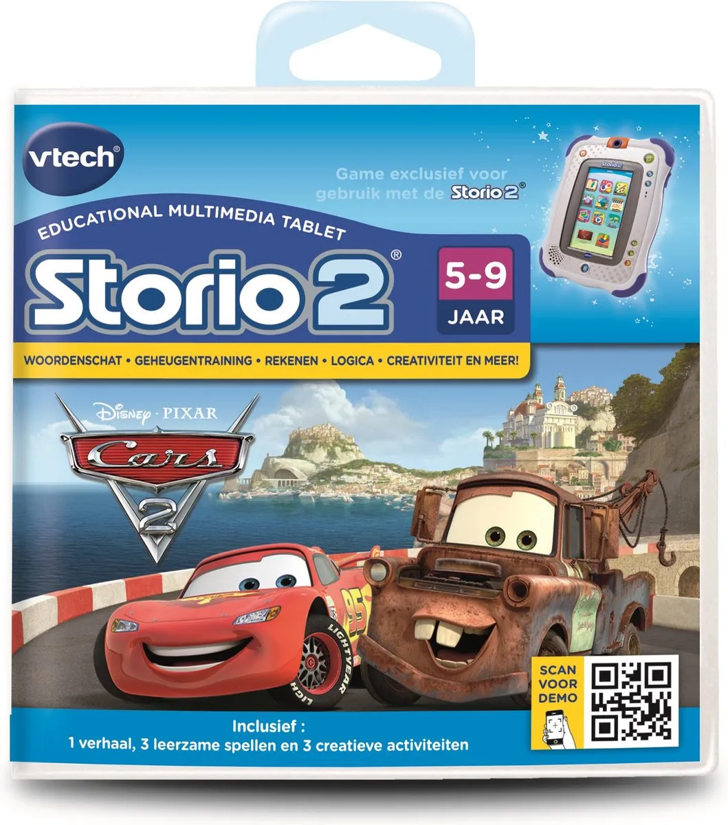 VTech Storio 2 Disney Cars 2 Leercomputer