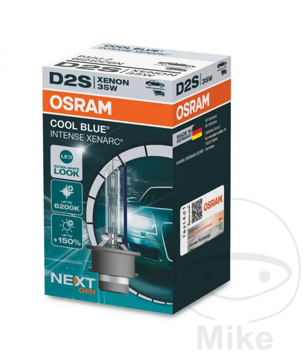 Osram Xenarc Cool Blue 66240CBN Xenonlamp D2S
