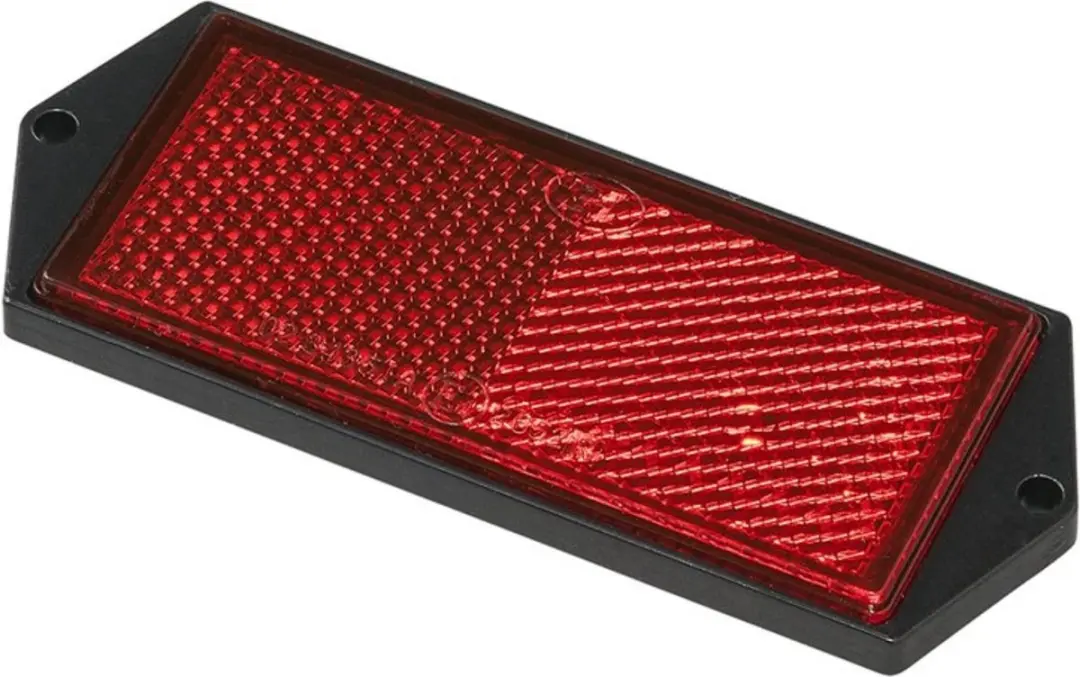 ProPlus Reflector met schroefbevestiging - rechthoekig - 104 x 40 mm - rood