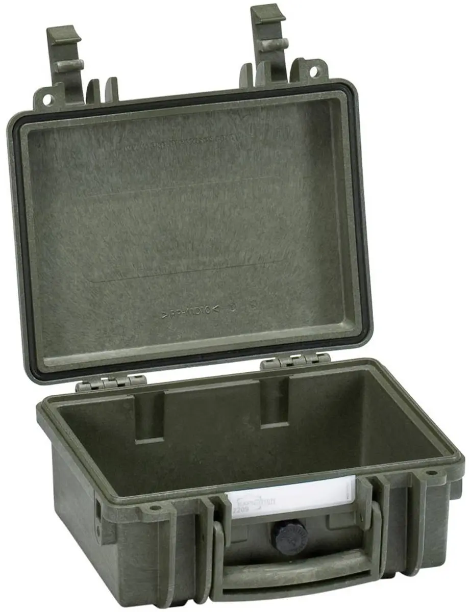 Explorer Cases 2209.G Outdoor-koffer - 22x16x10cm - Olijf-groen - afbeelding 3 van 3