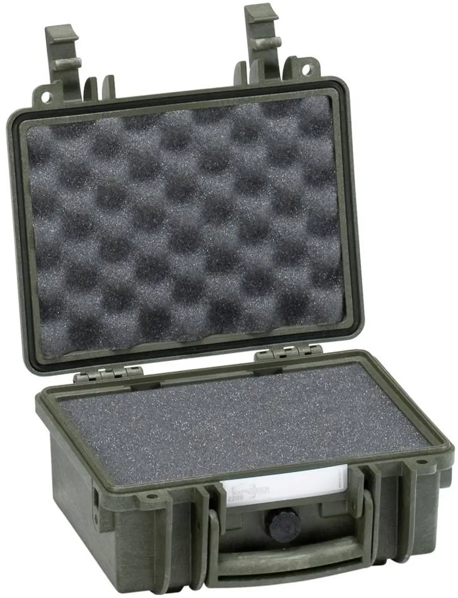 Explorer Cases 2209.G Outdoor-koffer - 22x16x10cm - Olijf-groen - afbeelding 2 van 3
