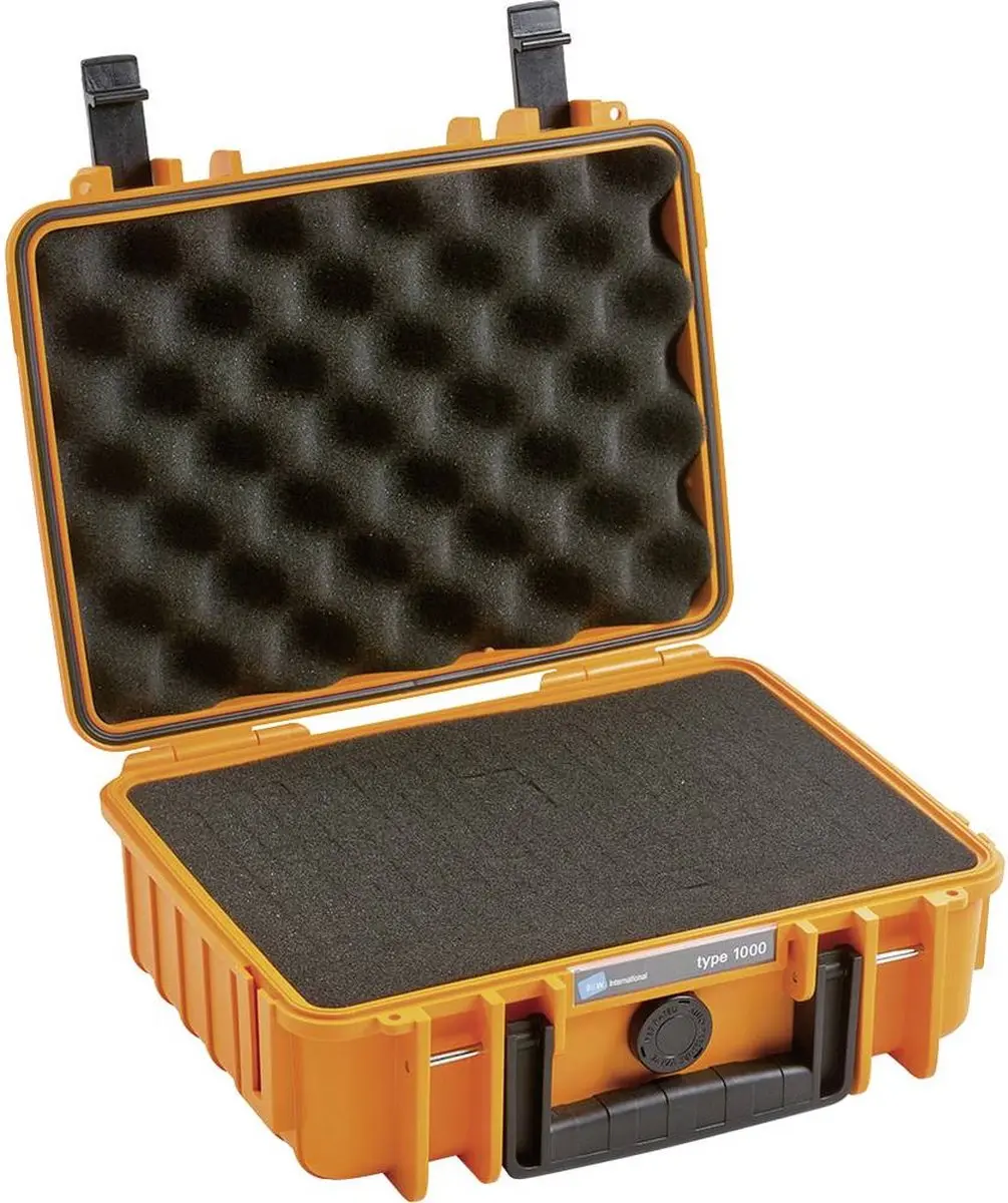 B & W International outdoor.cases Typ 1000 Outdoor-koffer - 4.1 l - Oranje - afbeelding 3 van 4