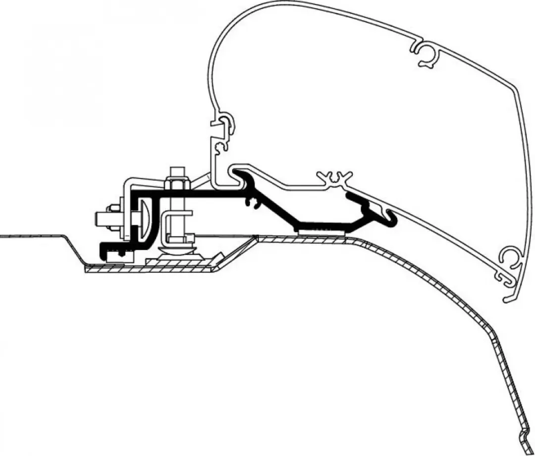 Adapterset voor Ducato/Jumper/Boxer
