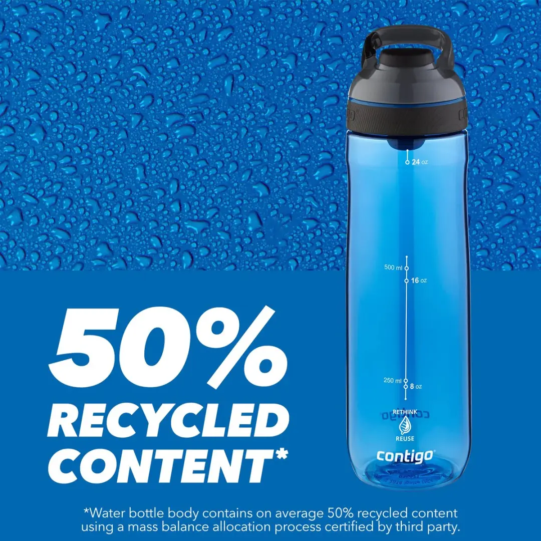 Contigo Cortland Autoseal Waterfles 720ml - Monaco - afbeelding 3 van 6