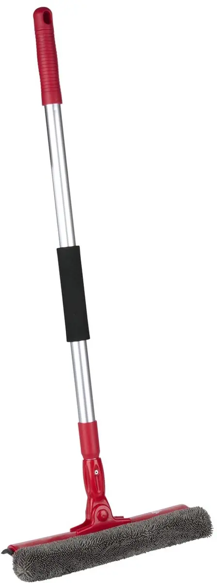 Dirt Devil 2-in-1 Raamreiniger – Telescopische Steel 68-116 cm – Microvezelhoes en Raamtrekker – Voor Ramen en Spiegels - afbeelding 5 van 5