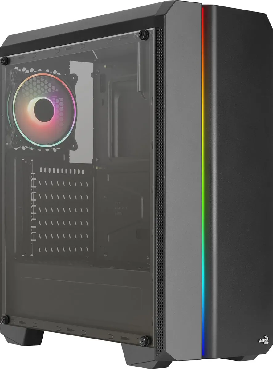 Aerocool Genesis-A-BK-v2 Gehouset - 4x 2.5" 2x 3.5" - Zwart
