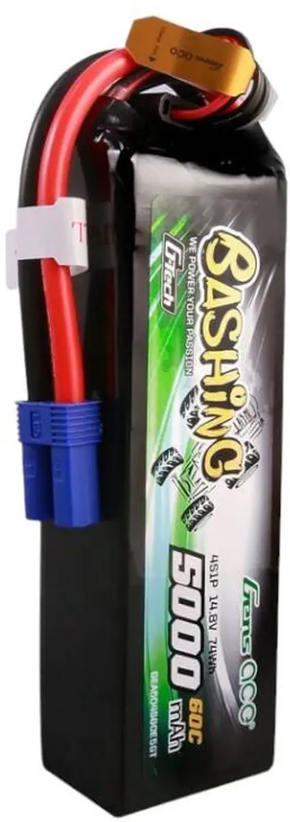Gens Ace GEA504S60E5GT LiPo Accu 5000mAh 14,8V 60C EC5 - afbeelding 4 van 6
