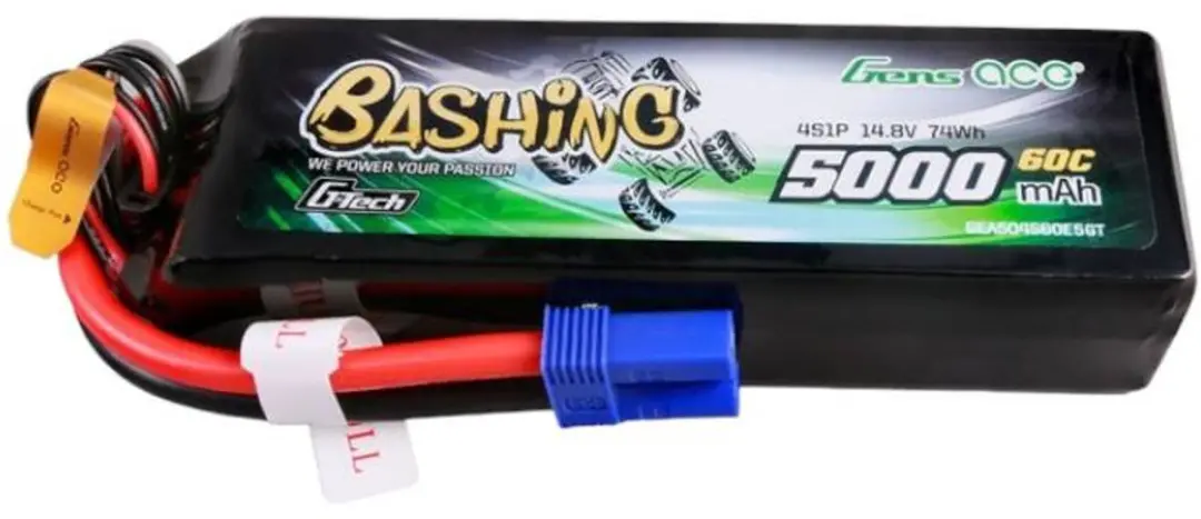 Gens Ace GEA504S60E5GT LiPo Accu 5000mAh 14,8V 60C EC5