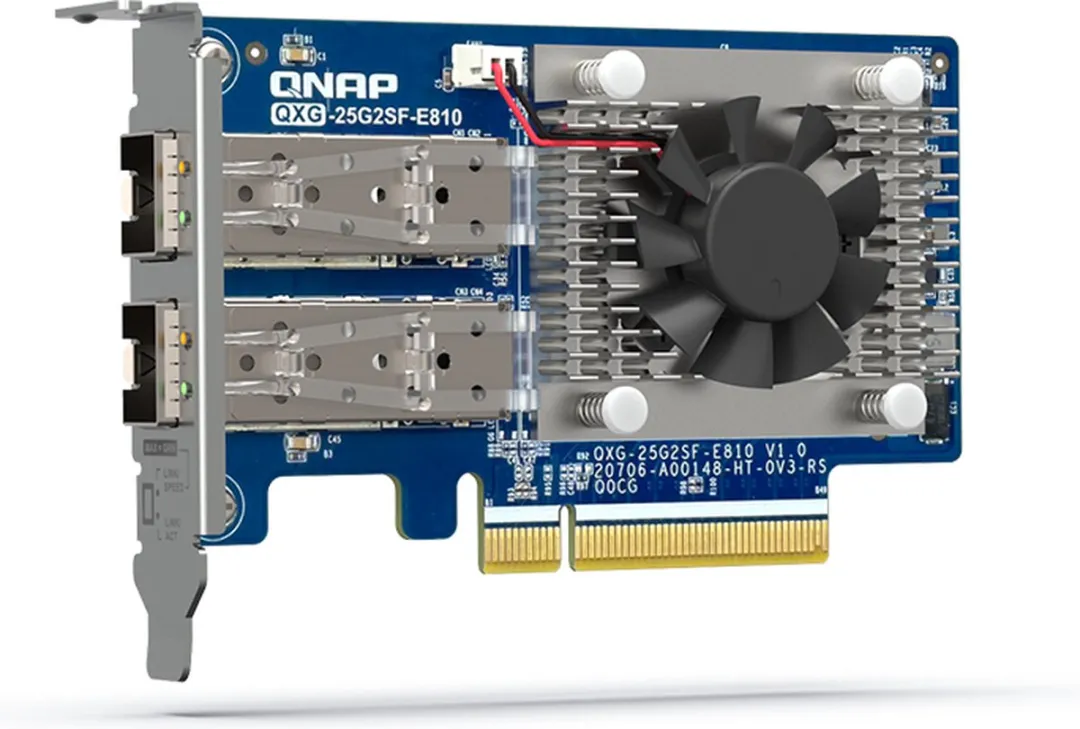 QNAP QXG-25G2SF-E810 Netwerkkaart 25Gbps