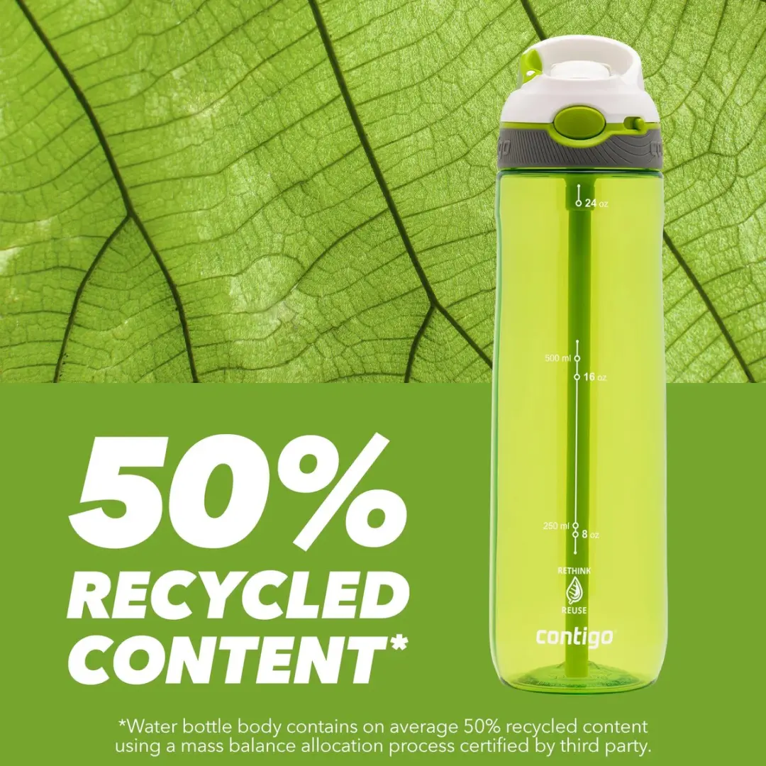 Contigo Ashland Autospout Drinkfles 720ml - Citron - afbeelding 2 van 6