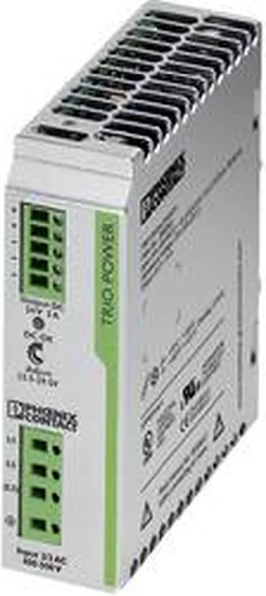 Phoenix Contact TRIO-PS/3AC/24DC/5 Voeding 120W - Groen/Grijs