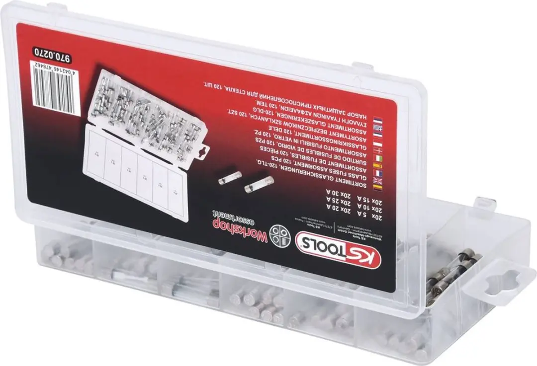 KS Tools 970.0270 Buiszekering Assortiment - 120 Onderdelen - afbeelding 4 van 6