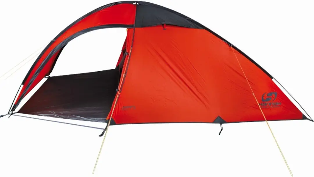 Hannah Outdoor Sett 3 Mandrin Red II - lichtgewicht tent - 3 persoons - Oranje - afbeelding 6 van 6