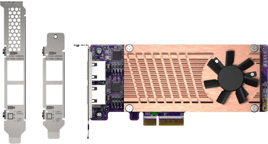 QNAP QM2-2P2G2T Netwerkkaart 2.5Gbps