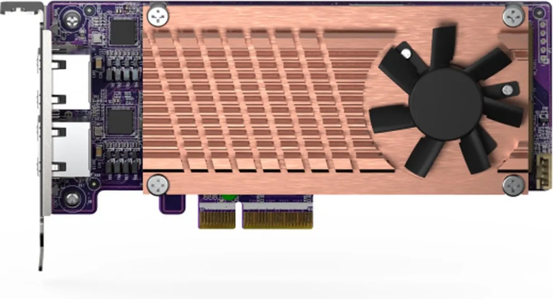 QNAP QM2-2P2G2T Netwerkkaart 2.5Gbps - Multicolor