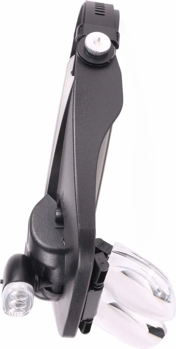 Benson Hoofdloupe met LED Verlichting + 4 Lenzen