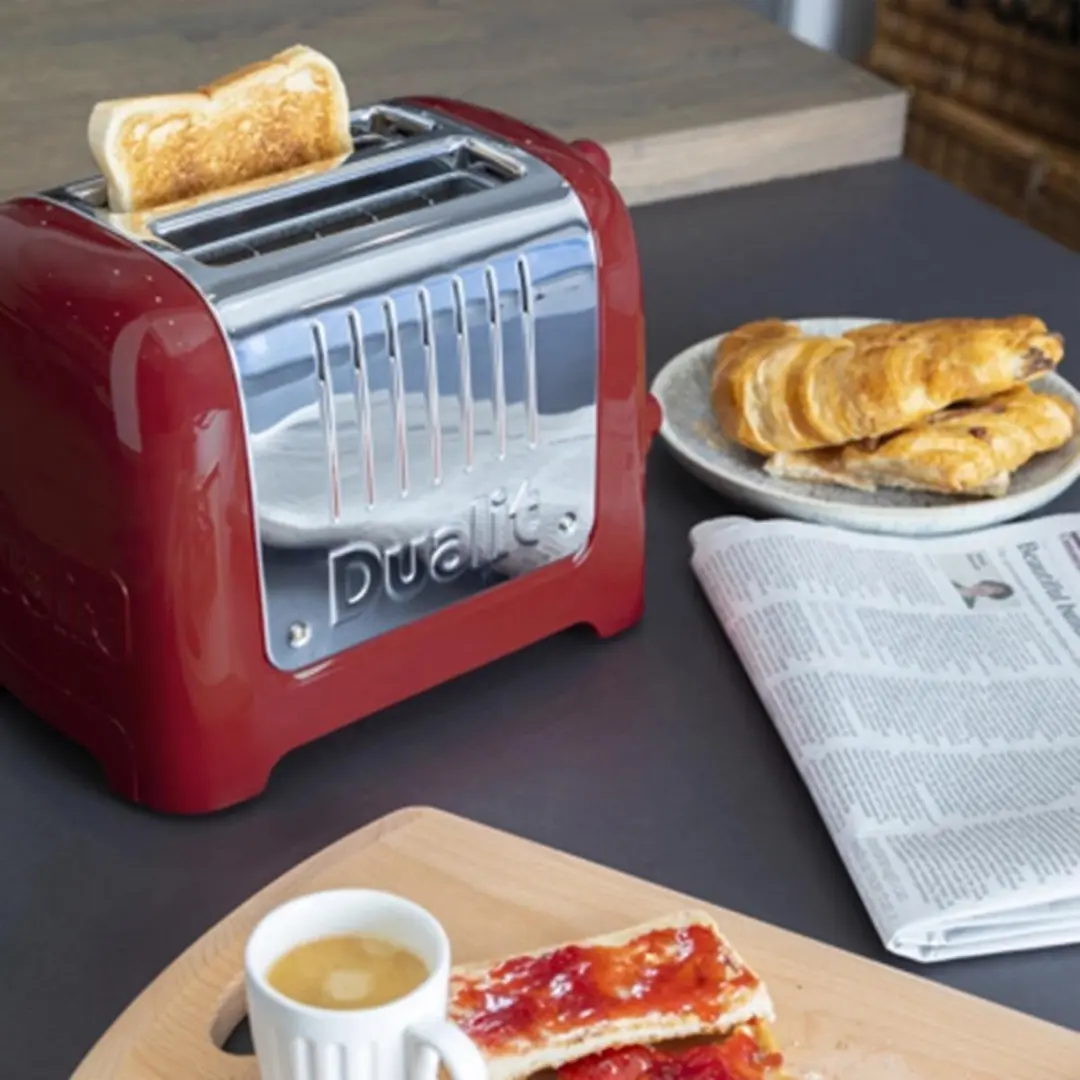 Dualit Lite D26221 Broodrooster 1100W - Rood - afbeelding 4 van 6