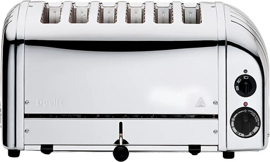 Dualit Vario NewGen Broodrooster 6 Extra brede Sleuven