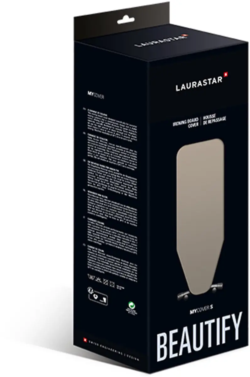 Laurastar Mycover Hoes 131x55cm - Taupe 100% Katoen - afbeelding 3 van 4