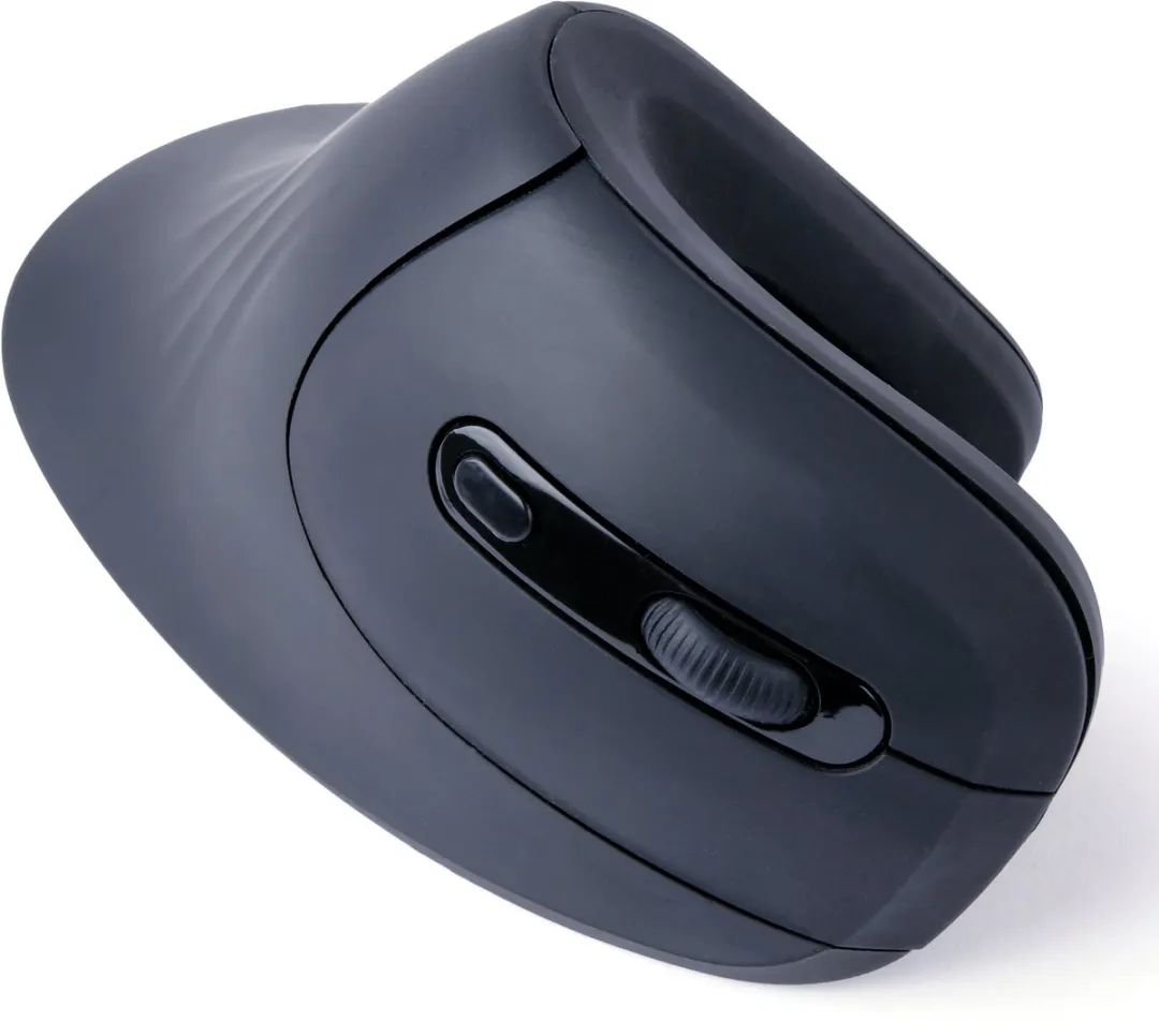 Gembird MUSW-ERGO-03 Ergonomische Draadloze Muis - Zwart