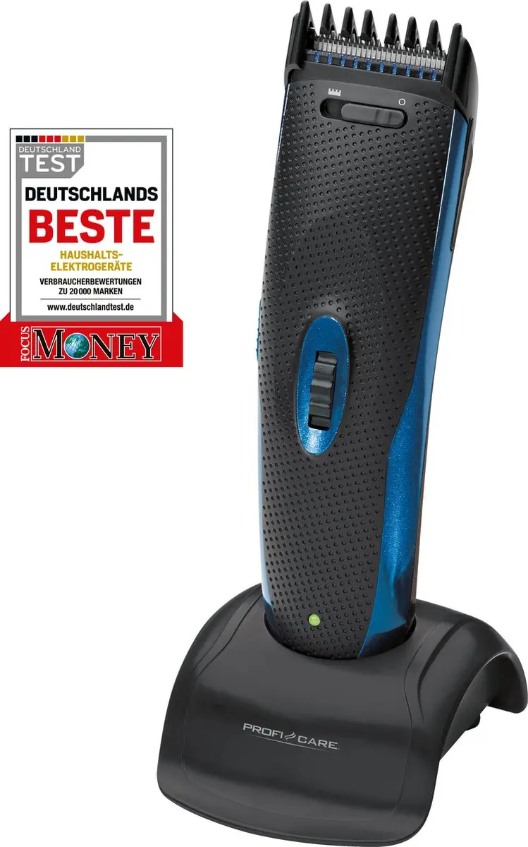 Clatronic ProfiCare PC-HSM/R 3052 Tondeuse - Zwart/Blauw - afbeelding 4 van 6