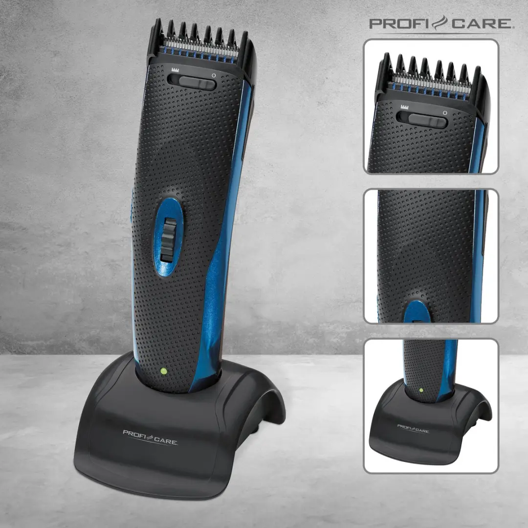 Clatronic ProfiCare PC-HSM/R 3052 Tondeuse - Zwart/Blauw - afbeelding 5 van 6
