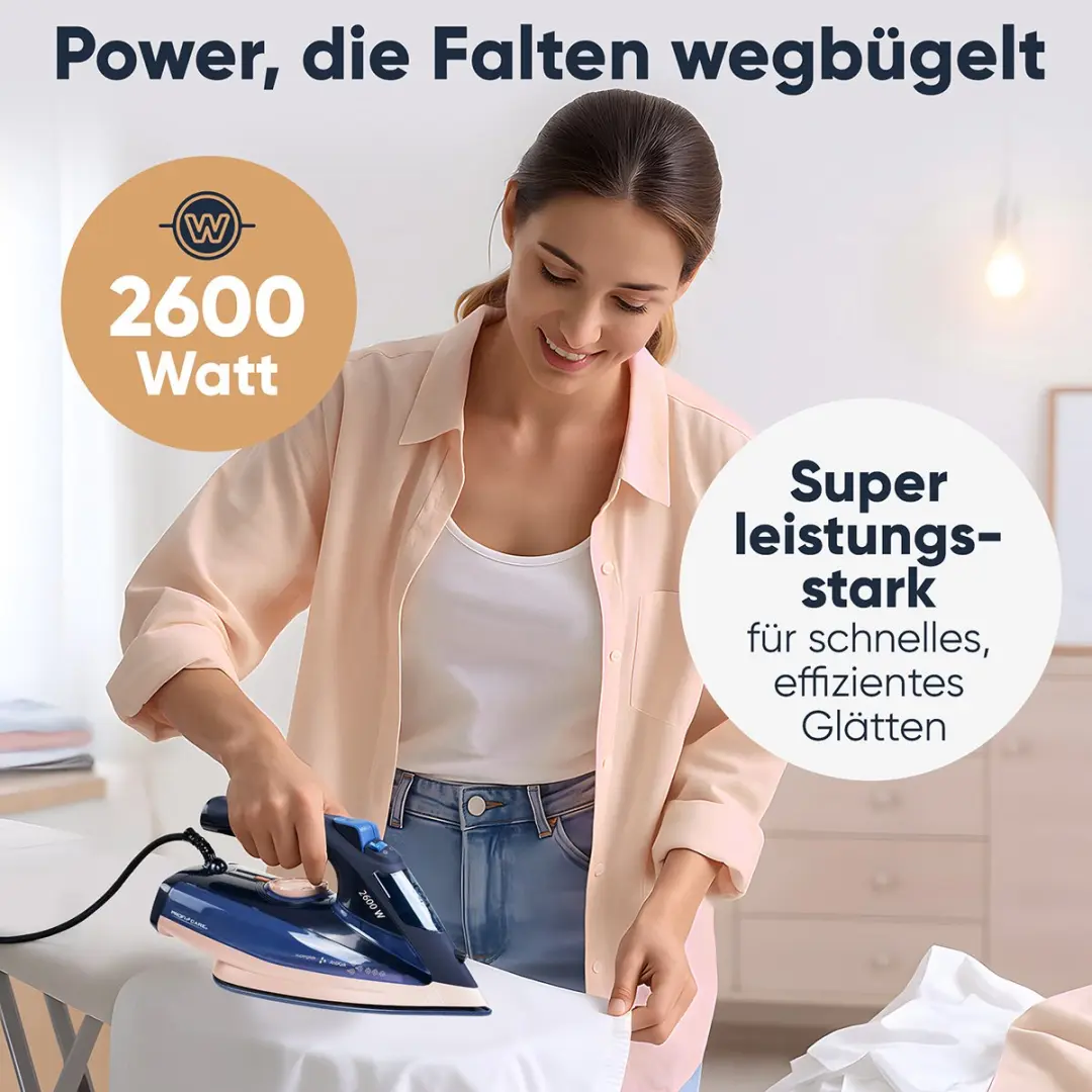 Clatronic ProfiCare PC-DB 3126 Stoomstrijkijzer - 2600W - afbeelding 6 van 6