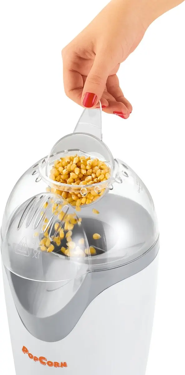 Clatronic PM 3635 Popcornmachine - 1200W - Wit - afbeelding 2 van 6