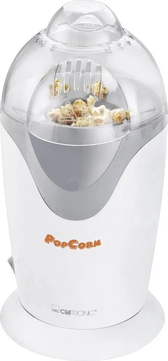 Clatronic PM 3635 Popcornmachine - 1200W - Wit - afbeelding 6 van 6
