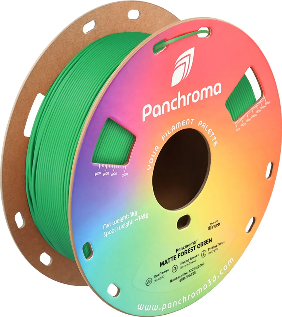 Polymaker PolyTerra PLA Matte Forest Green 1,75mm