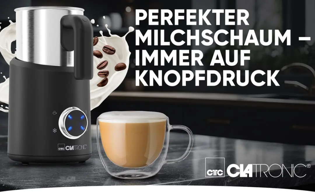 Clatronic MS 3812 Melkopschuimer - 500W - 300ml - afbeelding 4 van 6